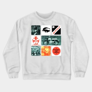 Simson Star Moped - pleasure on 2 wheels Crewneck Sweatshirt